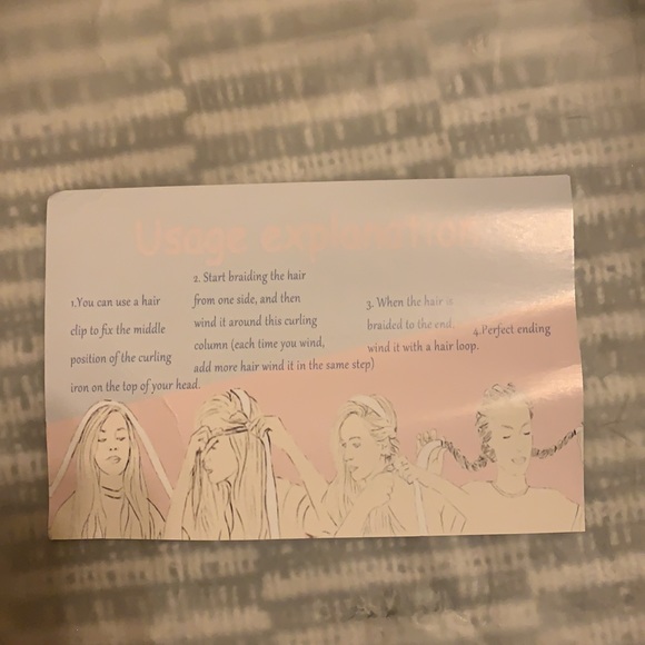 ⭐️FREE/$25 purchase⭐️ 💯 mulberry silk heatless hair curler - Picture 2 of 2